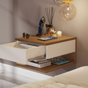 Mesa De Luz Flotante Decor - Imagen 7
