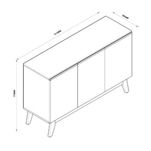 Buffet Rack Aparador Ares - Imagen 5